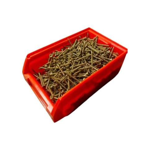 Шуруп саморез потайной для дерева 3х40 мм, желтый цинк, 1 кг. фото 6