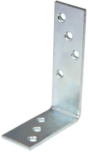 Угол балочный КВ1 100х70х40 мм, оцинкованный фото 1