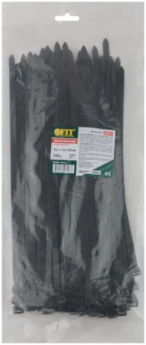 Хомуты нейлоновые черные д/проводов 100шт.  фото 4