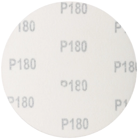 Круги шлифовальные сплошные (липучка), алюминий-оксидные 125 мм 5 шт Р 180 фото 2