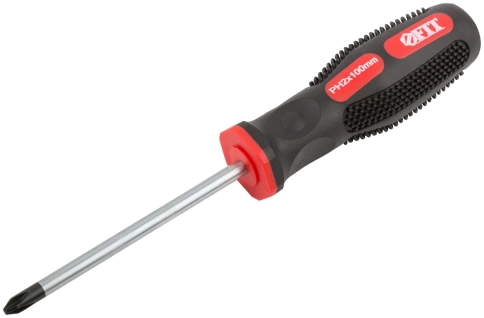 Отвертка Универсал, CrV сталь, прорезин.ручка, Профи РН2 фото 2