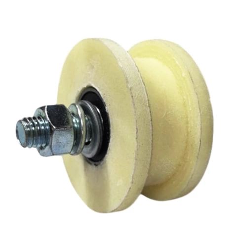 Ролик d70 мм Р2704 под трубу 20*20, капролон фото 2