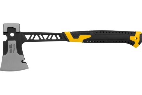 Топор кованый двухкомп. обрезин. топ-ще 600гр. Denzel фото 1