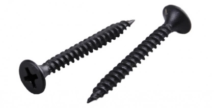 Саморез по г/к, част., рез.фосф.  фото 1