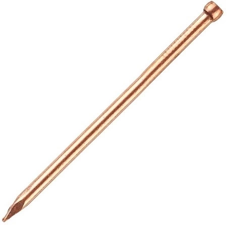 Гвозди 1,6х30 мм покрытие медь упаковка 100гр фото 1