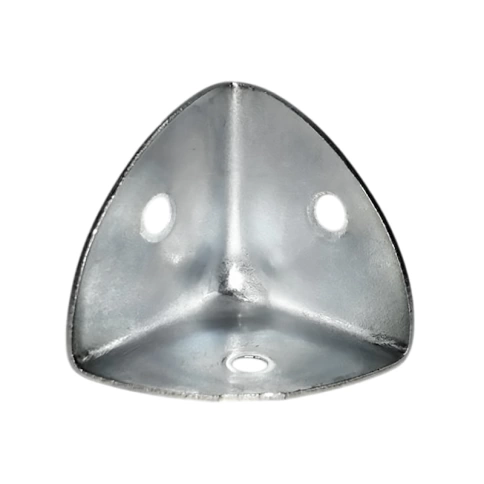 Уголок трехсторонний 30х30х30 мм оцинкованный фото 1