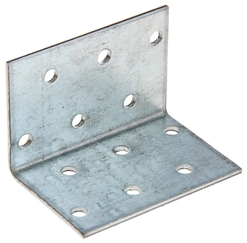 Крепежный равносторонний уголок 40х40х300 ОЦ, 4 шт. фото 5