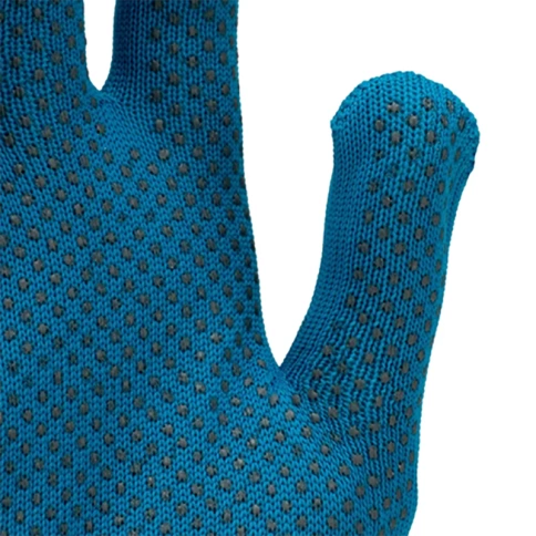 Перчатки с ПВХ точкой, размер L, цвета в ассортименте, 5 шт, Palisad фото 2