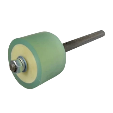 Ролик поддерживающий Р1002 атмосферостойкий прямой, капролон, силикон фото 1