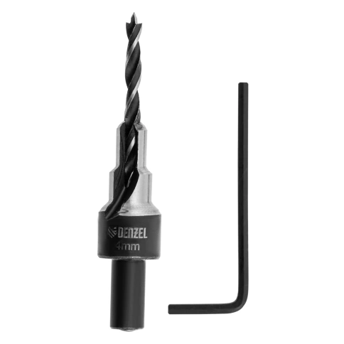 Сверло с зенкером под конфирмат 4 мм фото 1