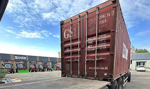 Прибытие контейнера из Китая